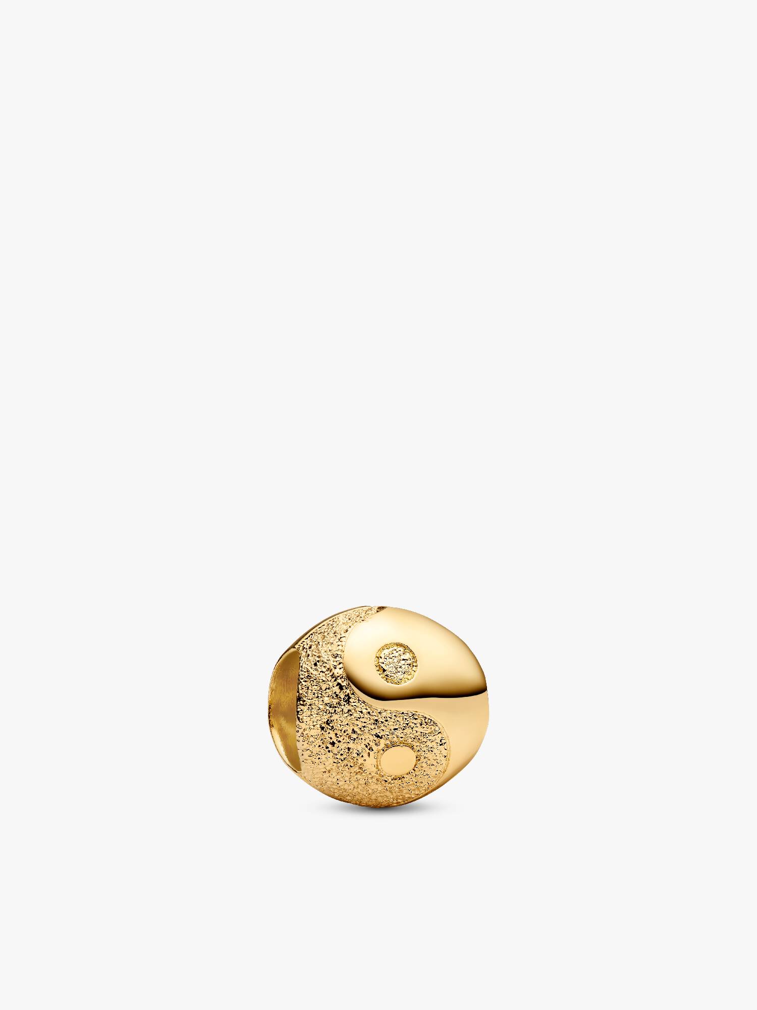 Tekstureret Yin og Yang Minicharm