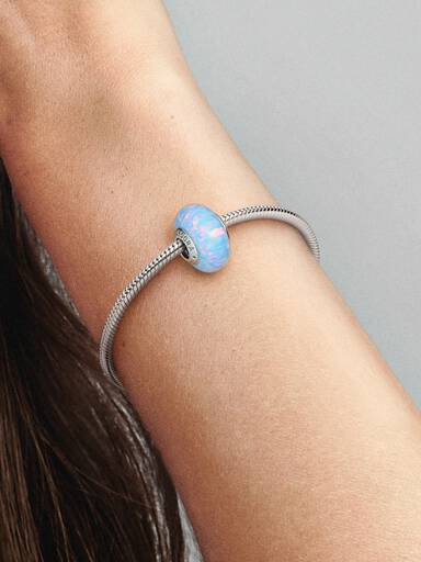 Opaliserende Havblåt Charm