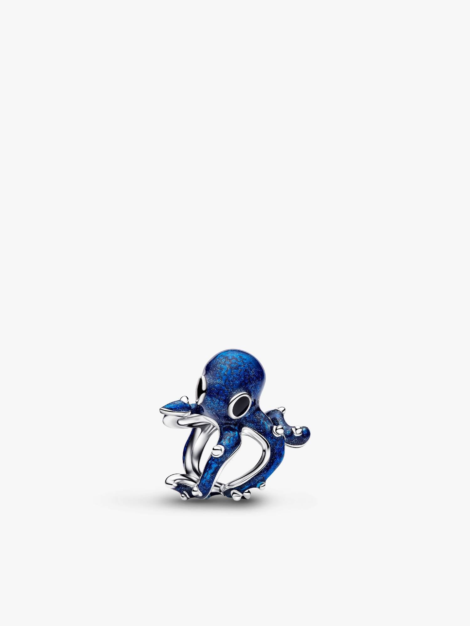 Blå Blæksprutte Charm