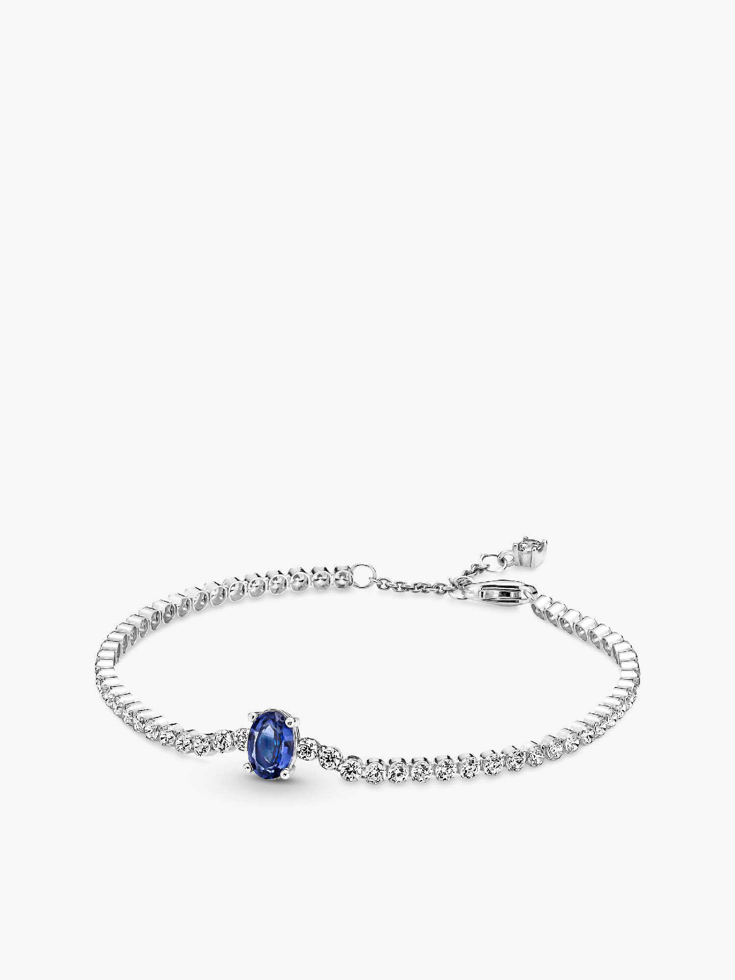 Funklende Pavé Tennisarmbånd