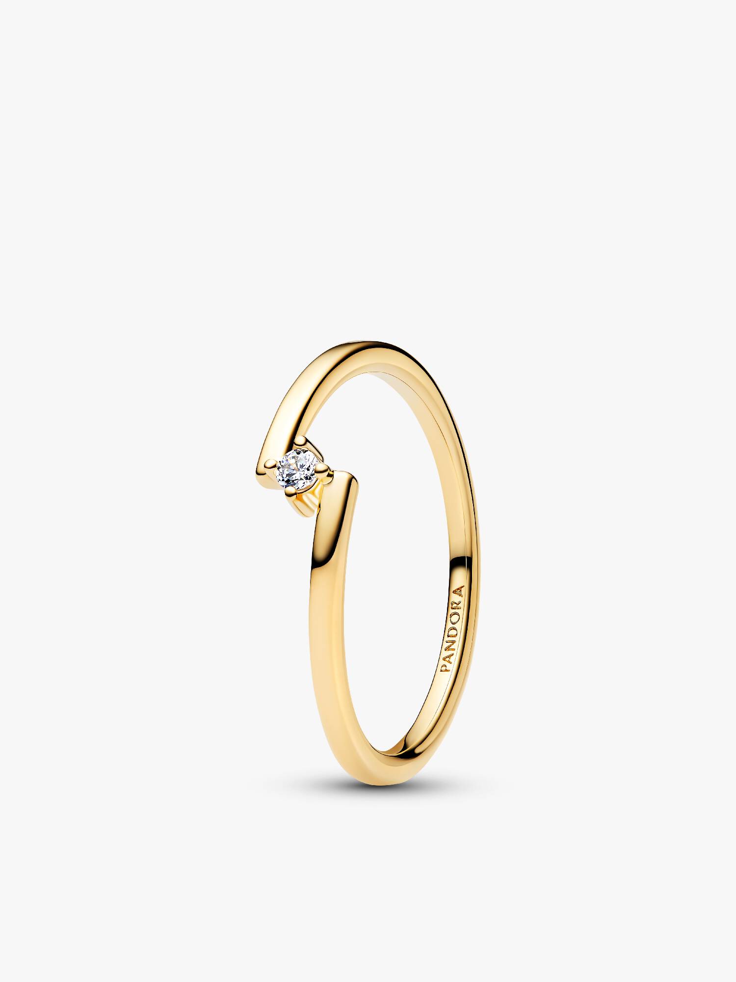 Delt Solitaire Ring