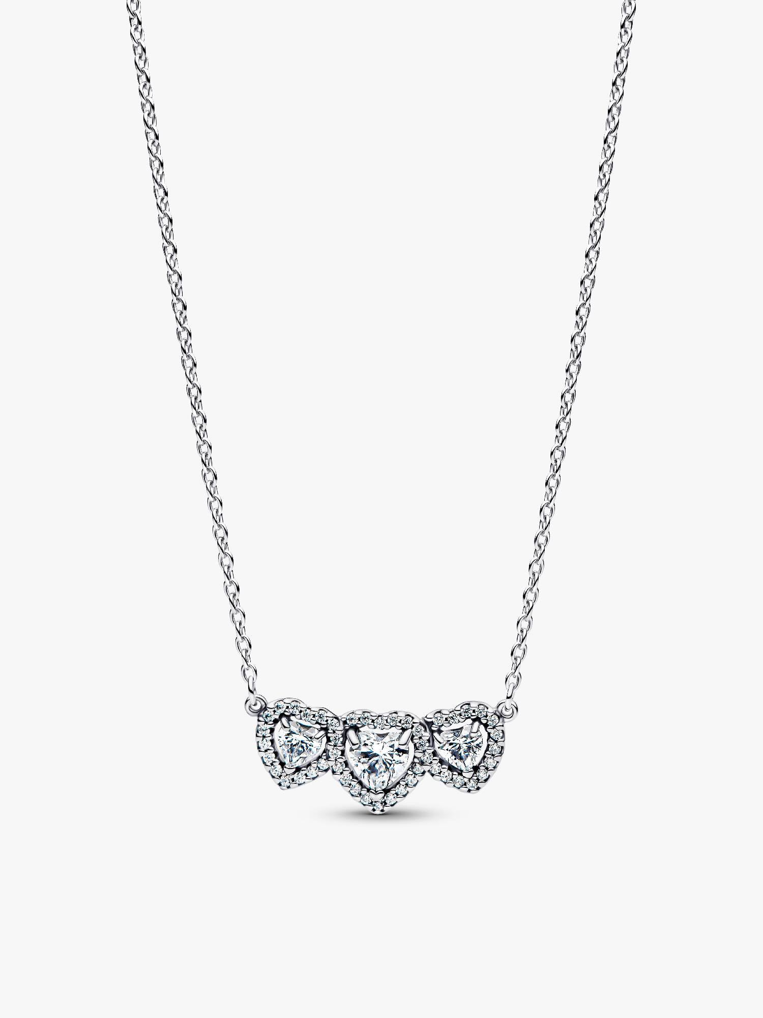 Halo Hjerte Trilogi Collier-Halskæde