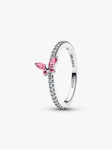 Funklende Sommerfugl Ring