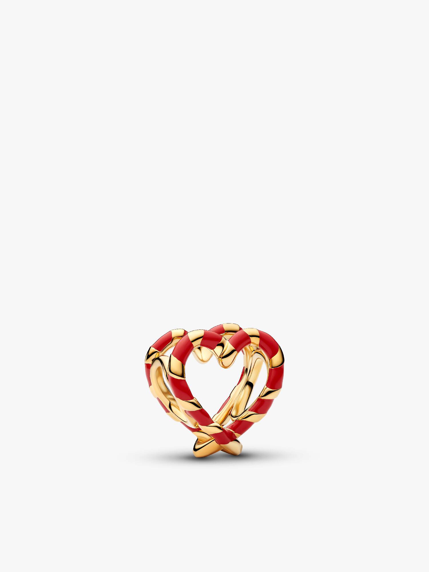 Sukkerstok Openwork Hjerte Charm