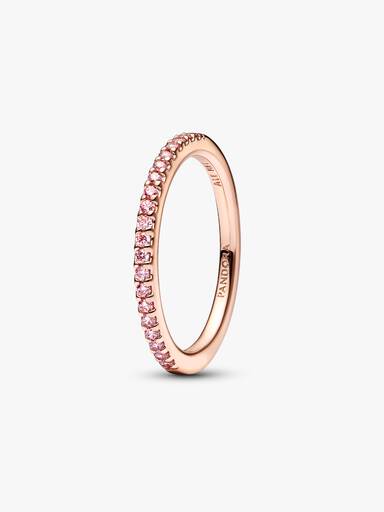 Funklende Pink Båndring