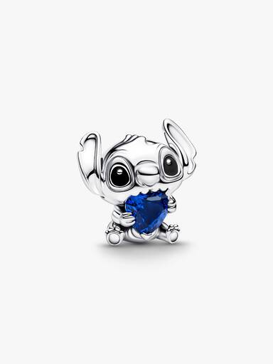 Disney Stitch Blåt Hjerte Charm