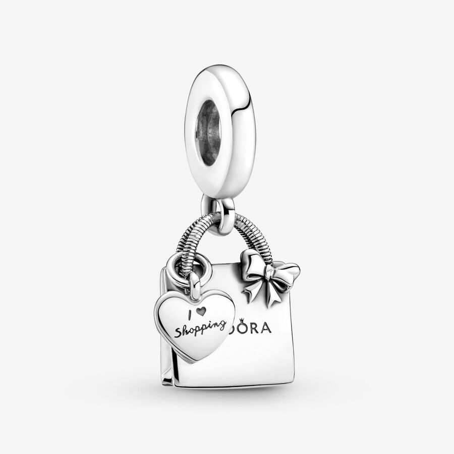 Pandora Bærepose Charm med vedhæng image number 0
