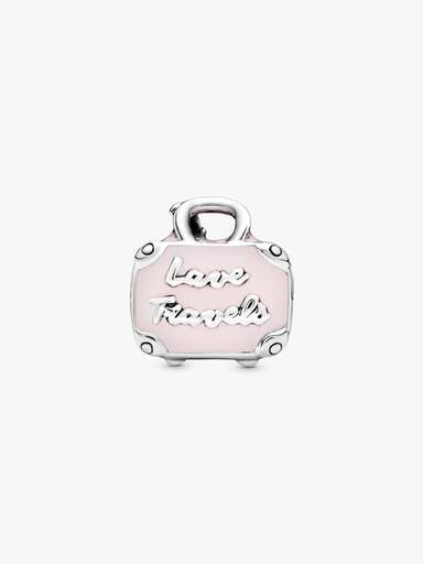 Lyserød Rejsetaske Charm