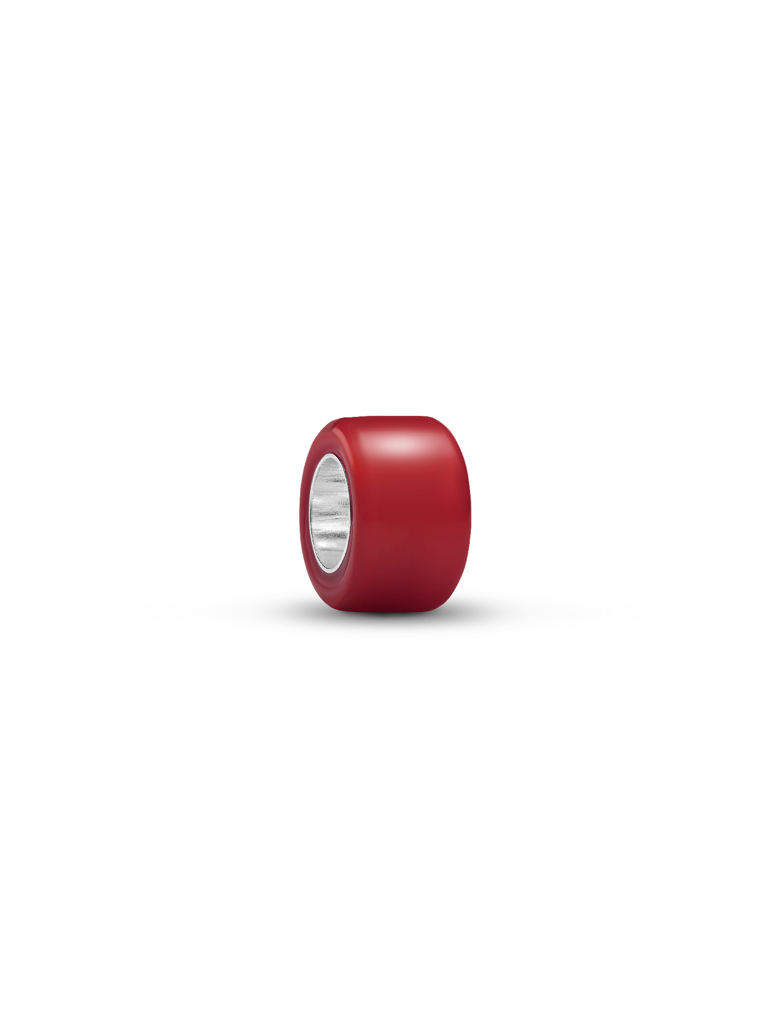 Rødt Muranoglas Minicharm