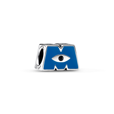 Disney Pixar Monsters, Inc. Logo M Charm