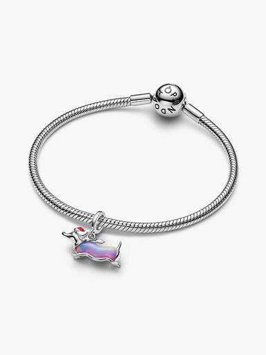 Jul Gravhund Charm med vedhæng