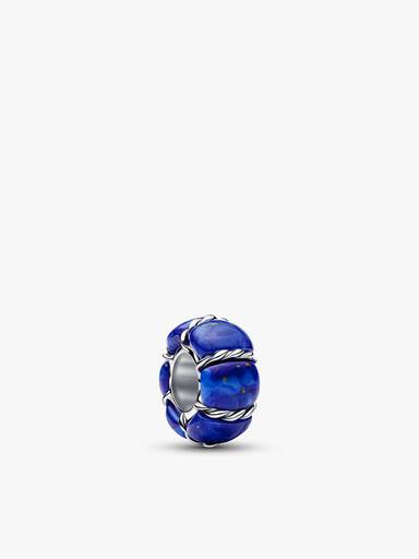 Smykkesæt med sol- og blå clipcharm armbånd