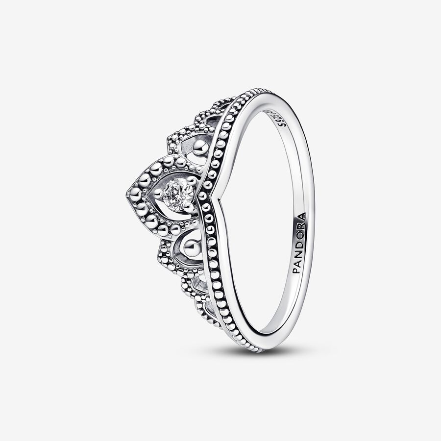 Royal Tiara Ring med Kugler image number 0