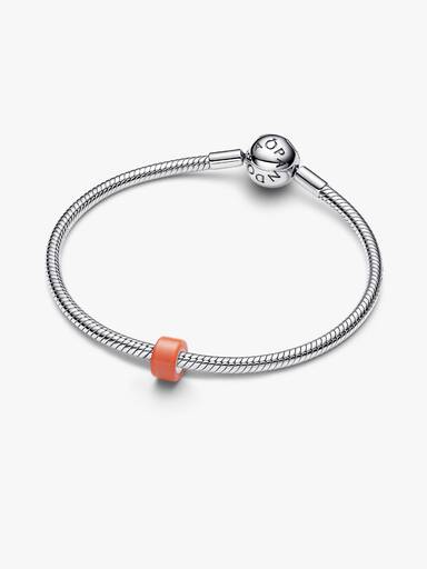 Orange Muranoglas Minicharm