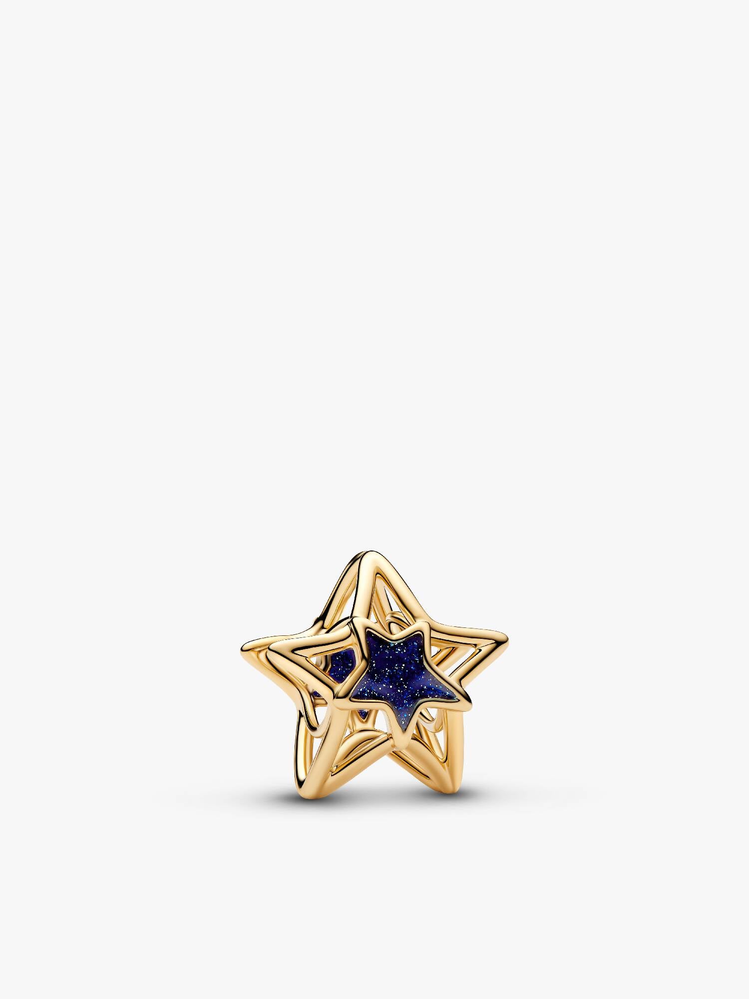 Stjerne Openwork Charm 