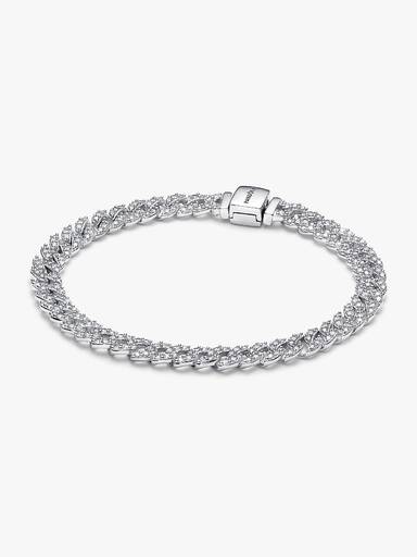 Pandora Timeless Pavé Cubansk Kædearmbånd