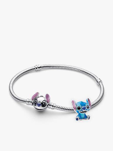 Disney Stitch Armbånd & Charm Smykkesæt
