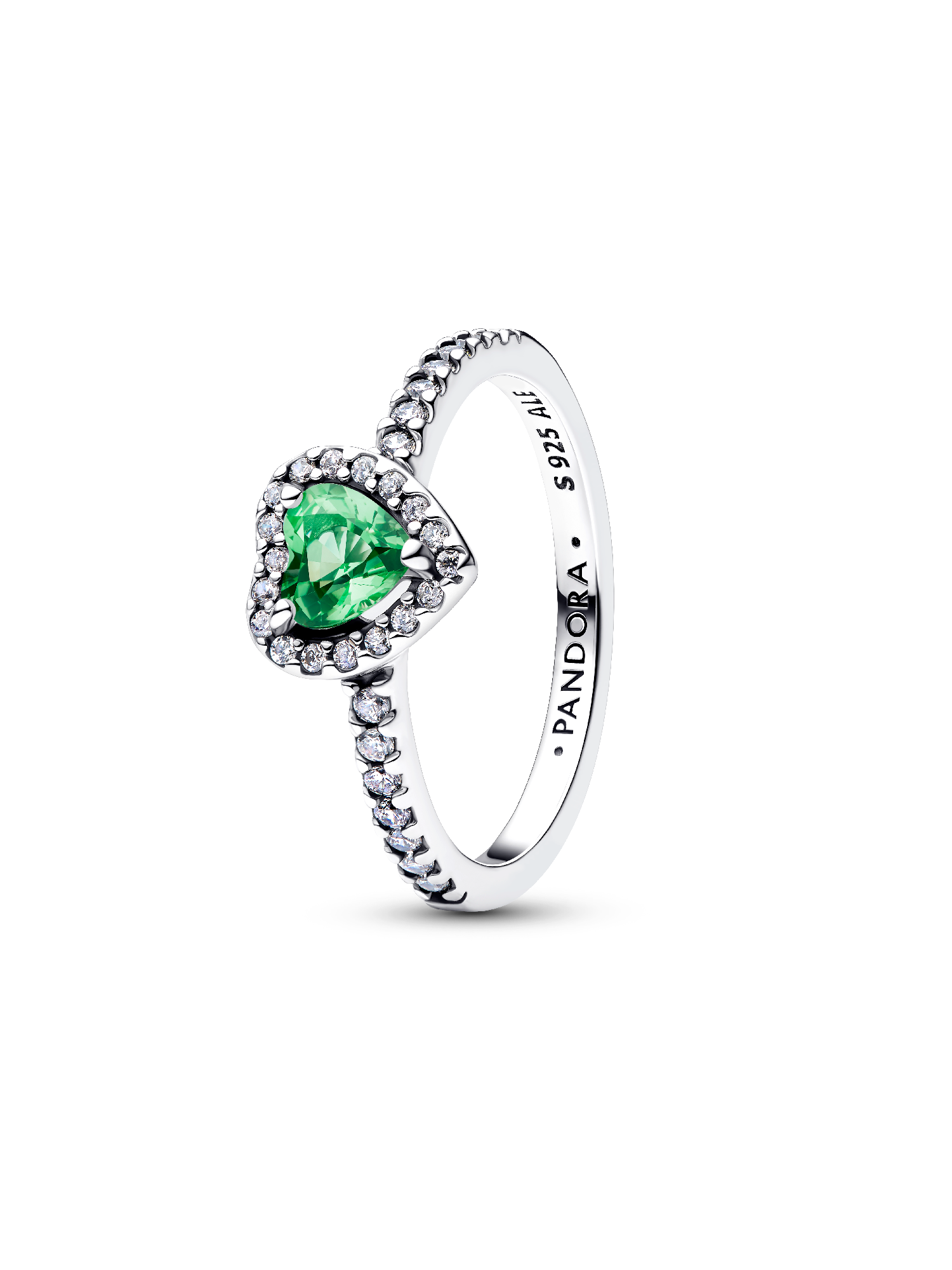 Fremhævet Mintgrøn Hjerte Ring
