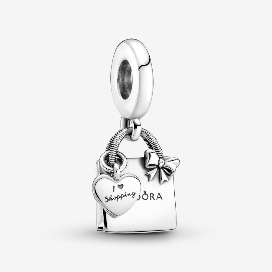 Pandora Bærepose Charm med vedhæng image number 0