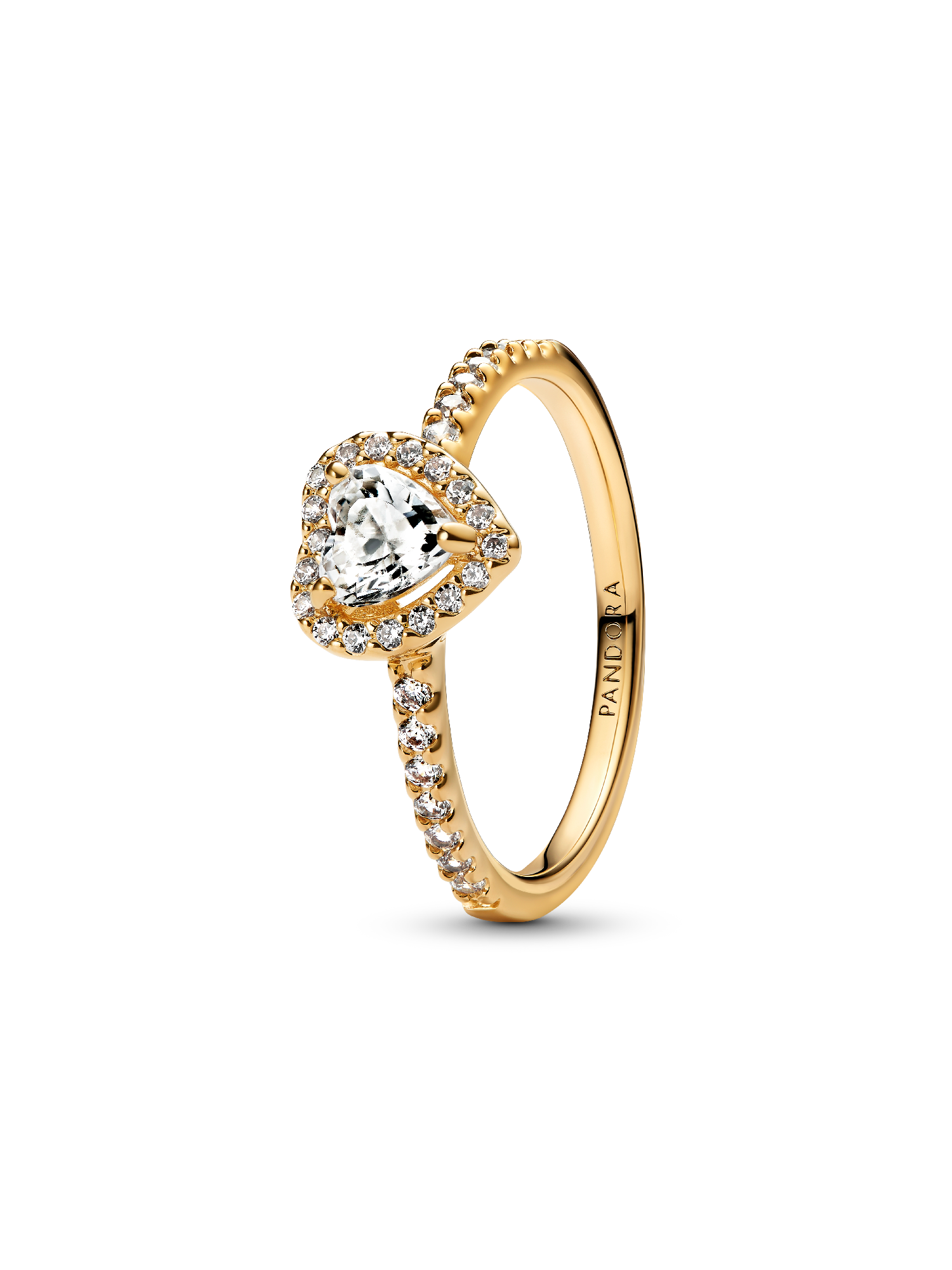 Fremhævet Hjerte Ring
